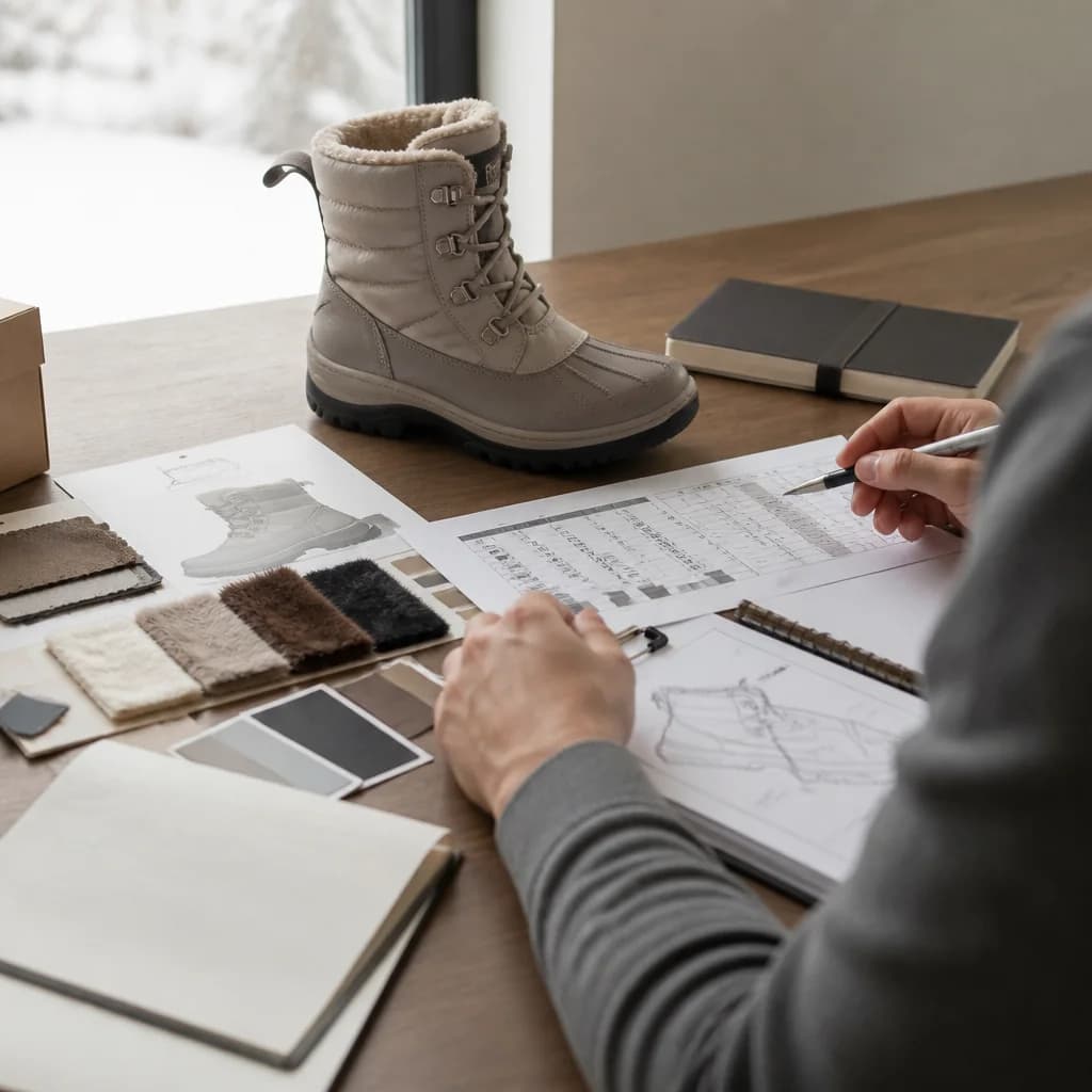 How to Prepare a Private Label Snow Boot Sample Brief